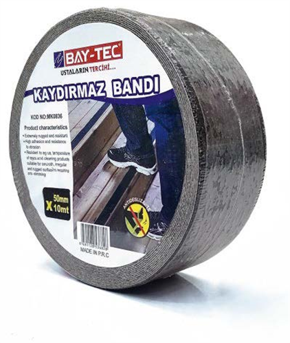Merdiven Kaydırmaz Bandı 25mm/10mt (36/Paket)